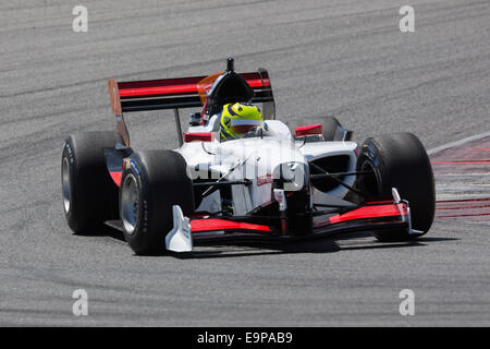 Acceleration 2014: FA1 race at Algarve International Circuit  Featuring: Nigel Melker (NED) Where: Portimao, Algarve, Portugal When: 26 Apr 2014 Stock Photo