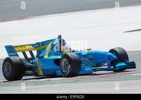 Acceleration 2014: FA1 race at Algarve International Circuit  Featuring: Felix Rosenqvist (SWE) Where: Portimao, Algarve, Portugal When: 26 Apr 2014 Stock Photo