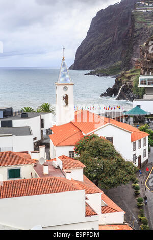 Camara de Lobos on Madeira Island, Portugal. Stock Photo