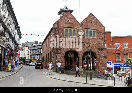 The market hall Market Place High Street Ross on Wye Herefordshire England UK Stock Photo