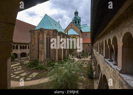 Cathedral of St. Mary in Hildesheim, Germany Stock Photo