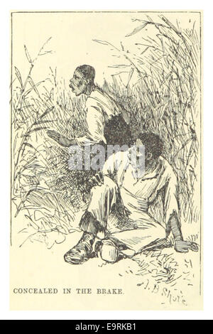 An illustration from Mark Twain’s 1883 work showing a scene titled “A