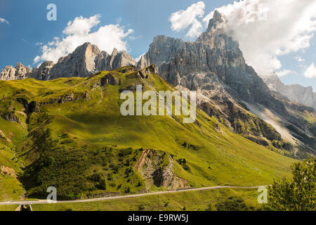 Passo Rolle, Dolomites, Alps, Italy Stock Photo