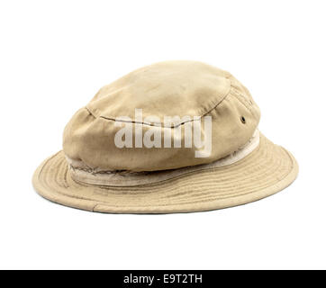 boonie hat isolated on white background Stock Photo