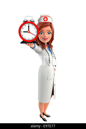 3d rendered illustration of young doctor Stock Photo