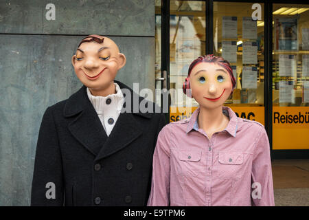 Two mannequins Stock Photo