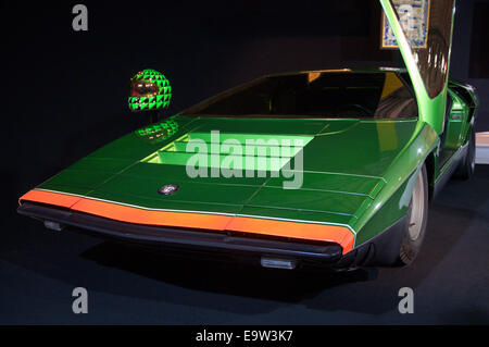 Alfa Romeo Carabo - 1968 - Mondial de l'Automobile 2014 - Paris - Exhibition Car and Fashion Stock Photo