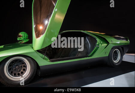 Alfa Romeo Carabo - 1968 - Mondial de l'Automobile 2014 - Paris - Exhibition Car and Fashion Stock Photo