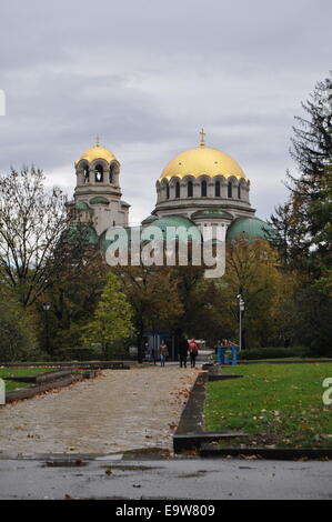 Alexander Nevsky Cathedral, Sofia, Bulgaria Stock Photo