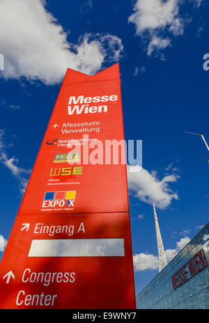 Reed Messe Wien, Vienna Fair, Vienna, Austria, 2. district, fair ground Stock Photo