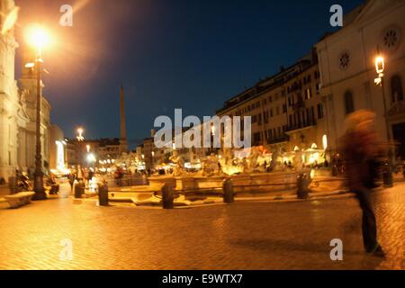 Piazza Navona Stock Photo