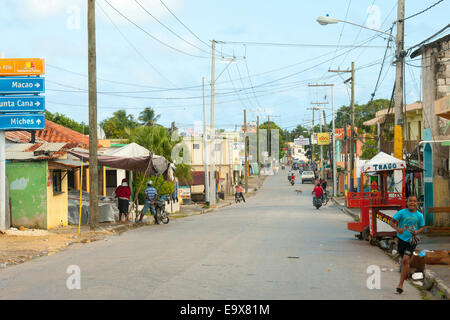 Dominikanische Republik, Osten, Las Lagunas de Nisibon Stock Photo