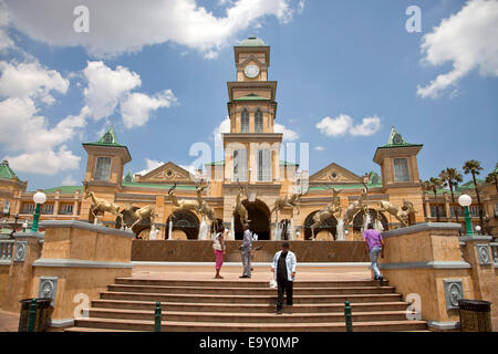 Gold Reef City Casino and Hotel in Johannesburg, Gauteng, South Africa Stock Photo