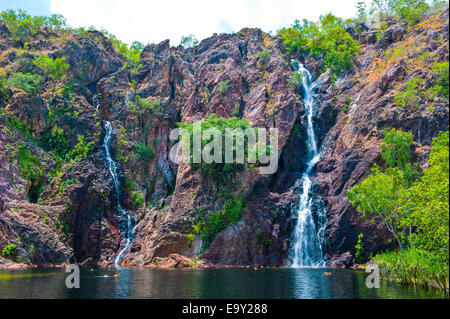 Waterfall in the Litchfield National Park, Northern Territories, Australia Stock Photo