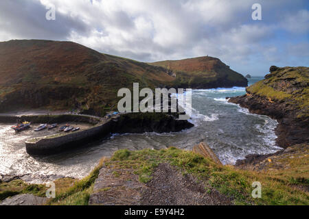 Boscastle North Cornwall between Bude and Tintagel England UK Stock Photo