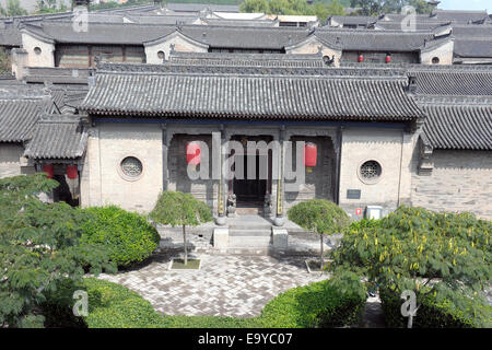 Jinzhong Wang Courtyard Stock Photo