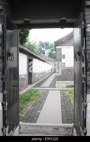 Penglai Qi Courtyard Stock Photo