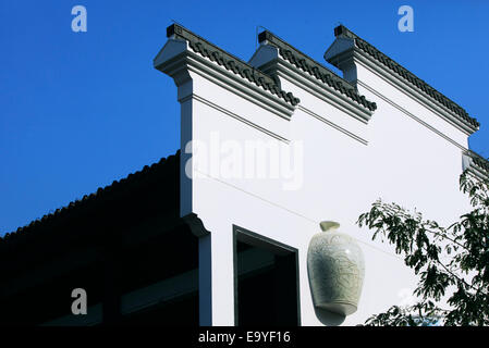 Shenzhen Fair Palace Architectural Antique Market Stock Photo