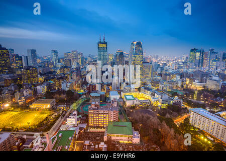 Tokyo, Japan cityscape in the Minato Ward. Stock Photo