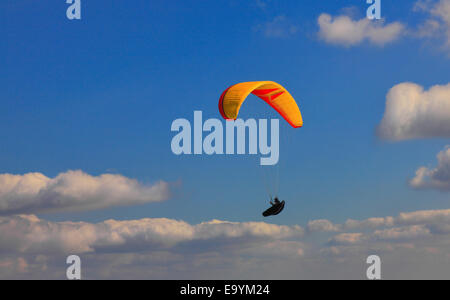 Paragliding Stock Photo