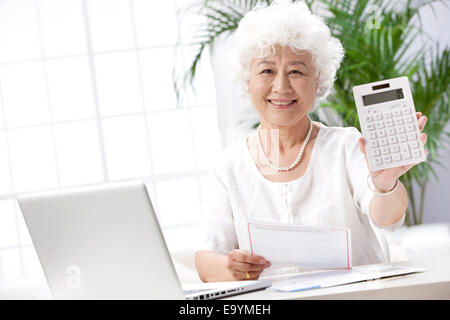Portrait of senior woman Stock Photo