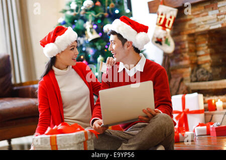Portrait of young couple Stock Photo
