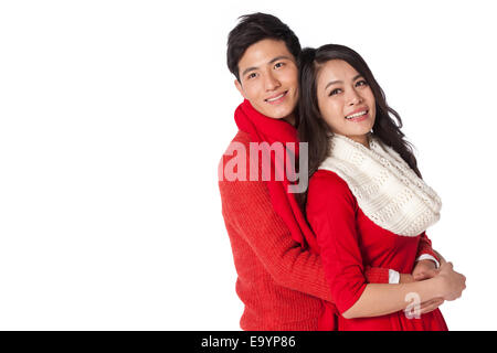 Portrait of young couple Stock Photo