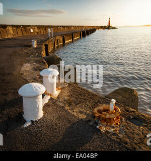 Watchet harbor, Somerset, UK Stock Photo