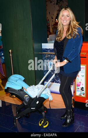 London, UK. 4th November, 2014. Claire Sweeney attends the Disney Store launches its annual “Share the Magic” charity campaign at its Oxford Street Store to support The Great Ormond Street Hospital Children’s Charity and nominated children’s charities across the country in London. Credit:  See Li/Alamy Live News Stock Photo