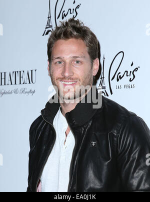 Juan Pablo Hosts Bachelorette Bash at Chateau Nightclub & Rooftop at Paris Hotel & Casino  Featuring: Juan Pablo Where: Las Vegas, Nevada, United States When: 03 May 2014 Stock Photo