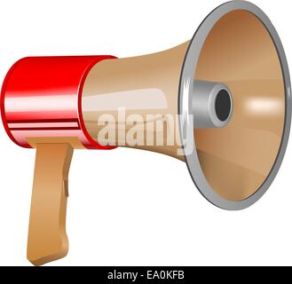 megaphone sound device isolated icon Stock Vector Image & Art - Alamy