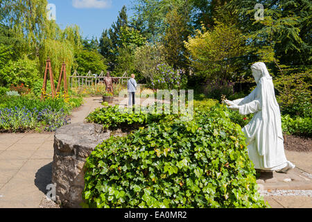 Elgin Bible Garden, Cathedral, Moray, Scotland UK Stock Photo