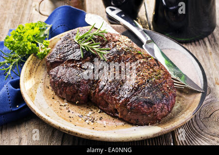 steak grilled Stock Photo