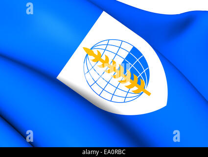 South East Asia Treaty Organization Flag Stock Photo