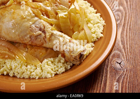 poulet yassa sénégalais Stock Photo