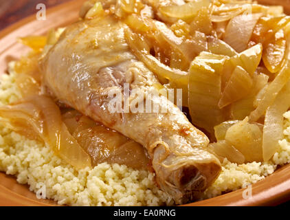 poulet yassa sénégalais Stock Photo