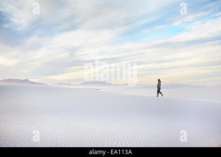 White Sands National Monument, New Mexico, USA Stock Photo
