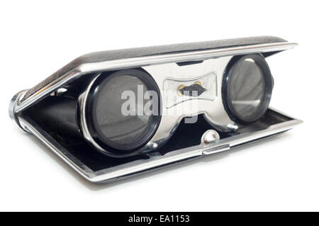 opera glasses on white Stock Photo