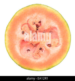 overripe watermelon isolated on white background Stock Photo - Alamy