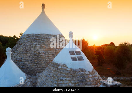 Trullo of Oriente, Chiobbica Contrada, Ostuni, Brindisi, Puglia, Italy Stock Photo