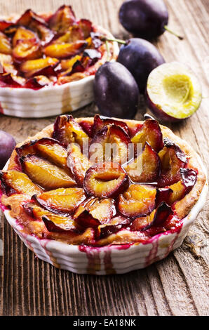 plum pastry Stock Photo