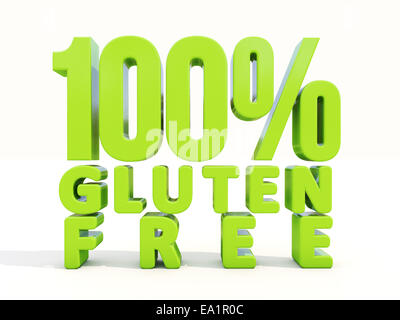 3d Gluten Free Stock Photo