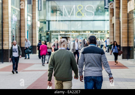 Whiteley Fareham shopping centre UK . A British Land PLC owned shopping centre shots include Stock Photo