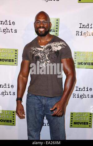 'Where We Started' film premiere held at the Arena Theater - Arrivals  Featuring: Shad Gaspard Where: Los Angeles, California, United States When: 02 May 2014 Stock Photo