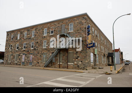 the royal hotel weyburn Saskatchewan Canada Stock Photo