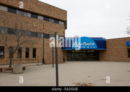 city centre mall weyburn Saskatchewan Canada Stock Photo - Alamy