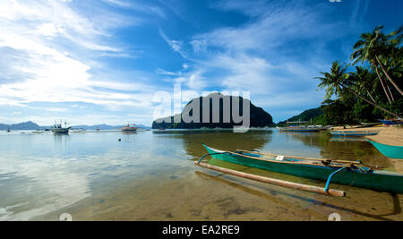 El Nido coastal area in the Palawan Island in the Philippines. Stock Photo