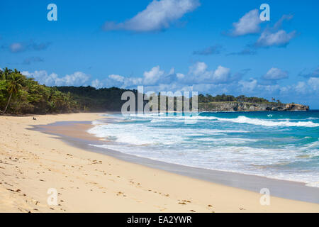 Playa Grande, Rio San Juan, Dominican Republic, West Indies, Caribbean, Central America Stock Photo