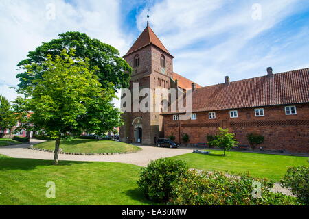 St. Catharina's Abbey in Ribe, Denmark's oldest surviving city, Jutland, Denmark, Scandinavia, Europe Stock Photo