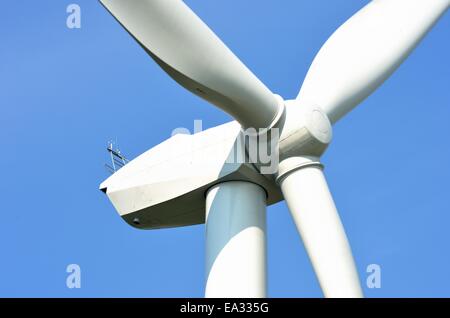 wind turbine close up Stock Photo